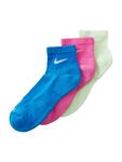 Спортивные носки NIKE Everyday Plus, Blue/Light green/Pink - фото