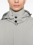 Brioni парка-тренч с капюшоном, серый - фото 5