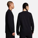 Толстовка Nike Solo Swoosh Long-Sleeve Top 'Black', черный - фото 3