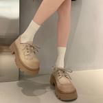 Лоферы женские O.L, бежевый - фото 3