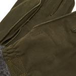 Перчатки из нубука Joar Hestra, темно-оливковый - фото 2