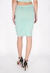 Юбка-карандаш myMo at night, бирюзовый - фото 3