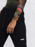 Джоггеры с логотипом MSGM, черный - фото 5
