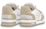Кроссовки lv trainer 'white beige velcro' Louis Vuitton, белый - фото 3