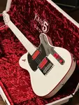 Fender John 5 Ghost Telecaster с кленовым грифом в цвете Арктический белый - фото 5