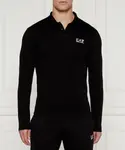 Футболка поло Regular fit Ea7, черный - фото
