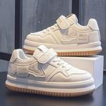 Детская обувь для скейтбординга Warrior, бежевый/черный - фото 4