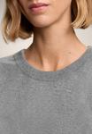 Джемпер OYSHO ROUND NECK KNIT 10% CASHMERE, Light Grey - фото 4