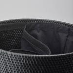 Корзина для белья Aquanova, 35x63 см, черный - фото 3