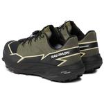 Кроссовки SALOMON Thundercross GORE-TEX 'Olive Night Black', черный - фото 3