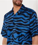 Рубашка Элихио Loose fit Hugo Blue, синий - фото 4