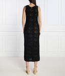 Платье Twinset U&B + sottoveste, черный - фото 4