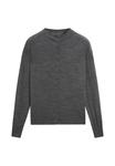 Кардиган Massimo Dutti MOCK TURTLENECK WITH COVERED BUTTONS, Grey - фото 5