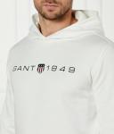 Графический свитер Regular fit Gant, белый - фото 4