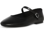 Туфли на плоской подошве Steve Madden Violette Flat, черный - фото