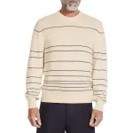 Джемпер Zegna в рубчик Ermenegildo Zegna, белый - фото 3