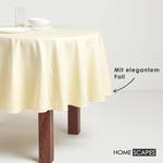 Скатерть Homescapes кремовый, 178/178 см - фото 5