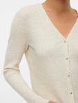 Вязаный кардиган VERO MODA VMFoolive, Wool white - фото 2
