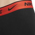 Мужские боксеры Nike, 2 шт (черный/командный оранжевый/черный) - фото 4