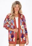 Кардиган usha Cardigan, Blue Multicolor/Multi-Coloured - фото