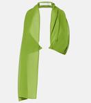 Открытый топ из шифонового шелка Christopher Esber, Cactus - фото