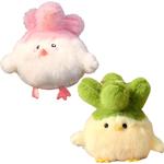 Плюшевый кулон с чесночной птичкой высотой 12см Shit - фото 9