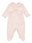 Комбинезон с бантом Monnalisa, розовый - фото