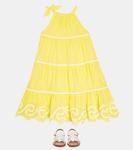 Кожаные сандалии plagette с ремешками Pom D'Api, белый - фото 2