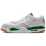 Бело-зеленая футболка Jordan - фото