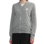 Джемпер унисекс CDG Play, серый - фото 10