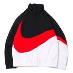 Куртка Nike MENS Sportswear Multicolor Large Logo Tat Stand Collar Jacket Black, черный - фото