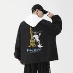 FIDO DIDO Куртка Unisex, Pink (Thickened Fleece-Lined) - фото 9