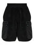 Флисовые шорты карго Dsquared2, черный - фото