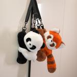 Мягкая игрушка панда, наплечная сумка через плечо, 35 см WOWOCHENG - фото 2