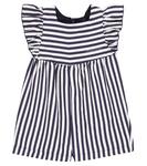 Детский комбинезон с принтом Monnalisa, белый - фото