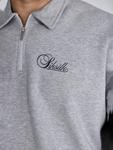 Свитер SikSilk, серый - фото 6