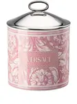 Свеча с логотипом и узором Versace, розовый - фото