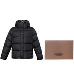 Burberry Пуховик унисекс черный, Black - фото 10