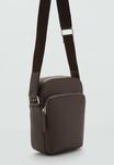 Сумка кросс-боди Mango Cross body bag, Brown - фото 5