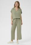 Брюки KAMILIA CROPPED Kaffe, зеленый - фото 5