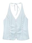 Топ Pull&Bear Pull&Bear , Pastel blue/Light blue - фото