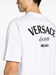 Versace футболка с вышивкой Milano Stamp, белый - фото 4