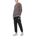 Штаны badfive logo флисовые спортивные штаны Li-Ning, черный - фото 3