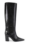 Кожаные ботинки Regent Point Knee Boot Kurt Geiger London, черный - фото