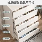 Quanu Комод 60х41 см для прихожей из дерева, 4 ящика, цвет walnut - фото 3