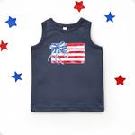 Топ Watercolor flag coquette youth The Juniper Shop - фото 2