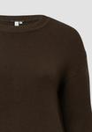 Джемпер QS Jumper, Dunkelbraun/Dark Brown - фото 7