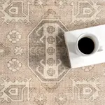 Коврик из шерсти и хлопка Fae nuLOOM, 152x244 см, бежевый - фото 7