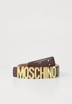 Пояс BELTS MOSCHINO, коричневый - фото