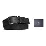 Мужской кожаный ремень COACH, Comes with Black Gift Box - фото 6